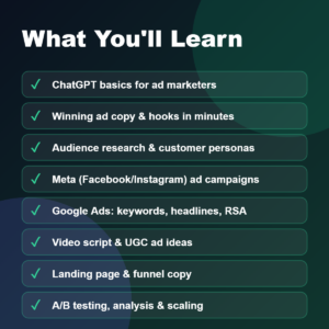 ChatGPT Ads Course - learn