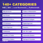 140+ database categories